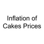 Inflation of Cakes Prices