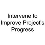 Intervene to Improve Project’s Progress