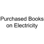 Purchased Books on Electricity