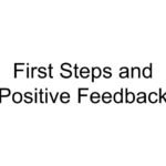 First Steps and Positive Feedback