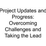 Project Updates and Progress: Overcoming Challenges and Taking the Lead