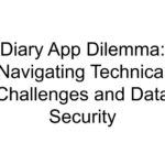 Diary App Dilemma: Navigating Technical Challenges and Data Security