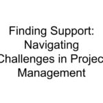 Finding Support: Navigating Challenges in Project Management