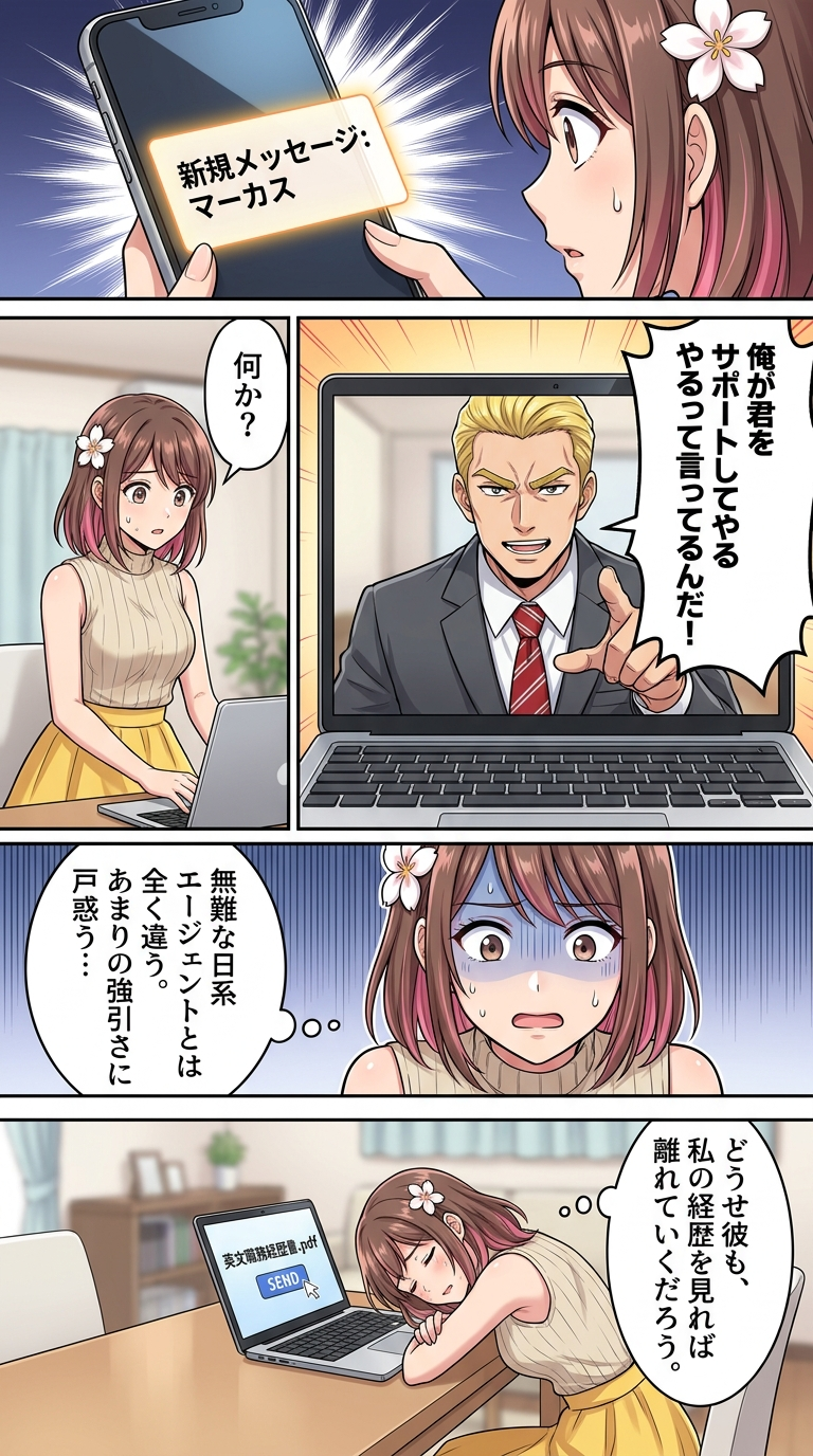 第3章:運命の出会い ―― プロの交渉人「マーカス」 ページ22