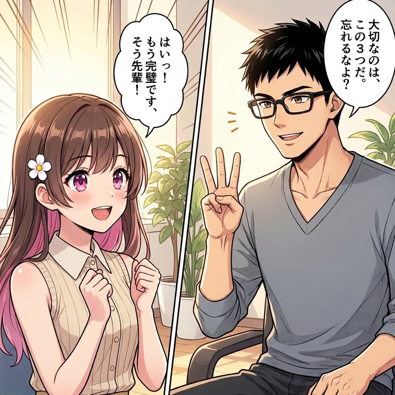 Gemini Ultraというツールと共に未来へ向かって走り出す男女の様子。