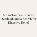 Moko Tanmen, Noodle Overload, and a Search for Digestive Relief